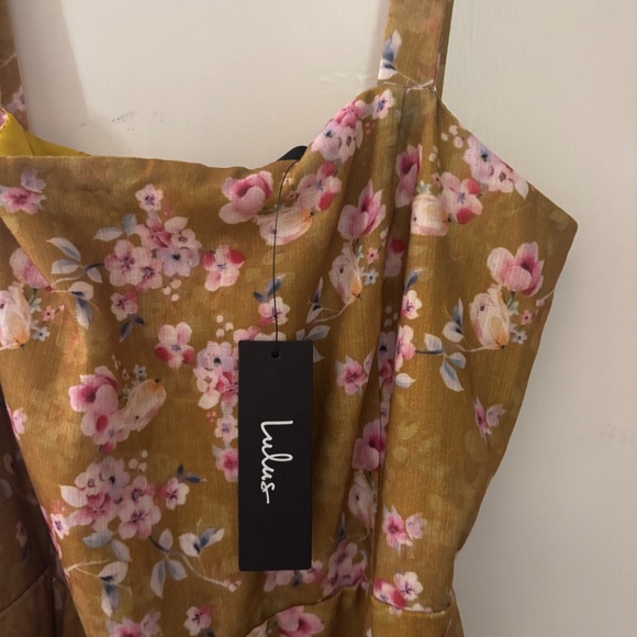 Lulus NWT Sunny Posture Floral Sleeveless Midi Dress - Picture 5 of 11